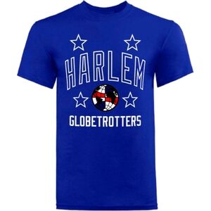 Harlem Globetrotters Adult Blue T-shirt Small s 2025